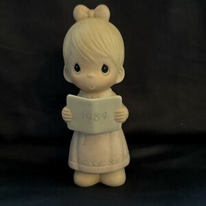 Jonathan & David Precious Moments Limited Edition 1984 We Wish You a Merry Xmas